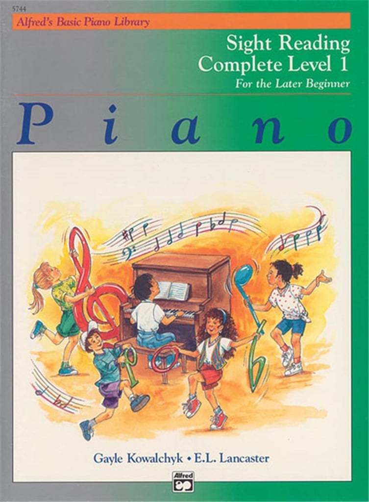 Alfred's Basic Piano Library Sight Reading Book 1